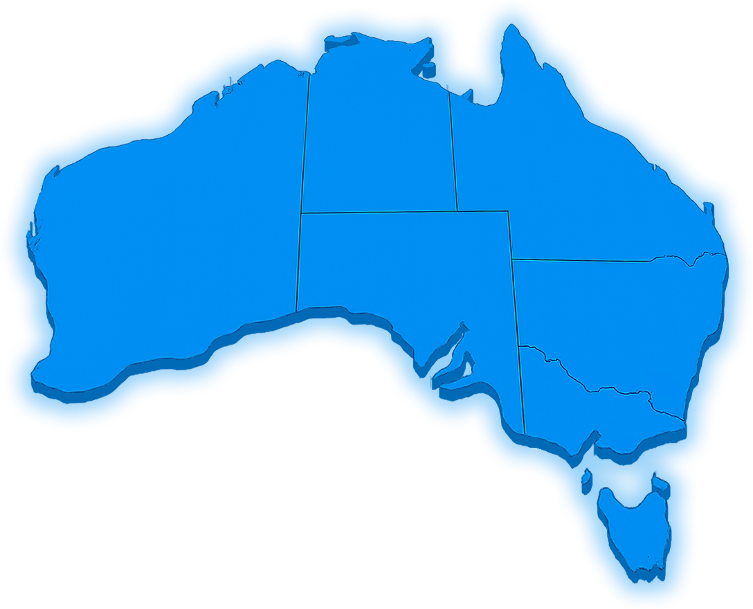 Australia Network Map